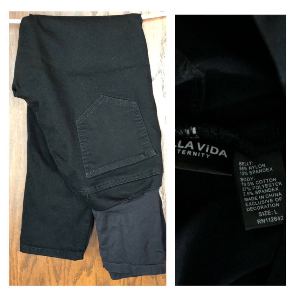 BellaVida Maternity Cropped Pants